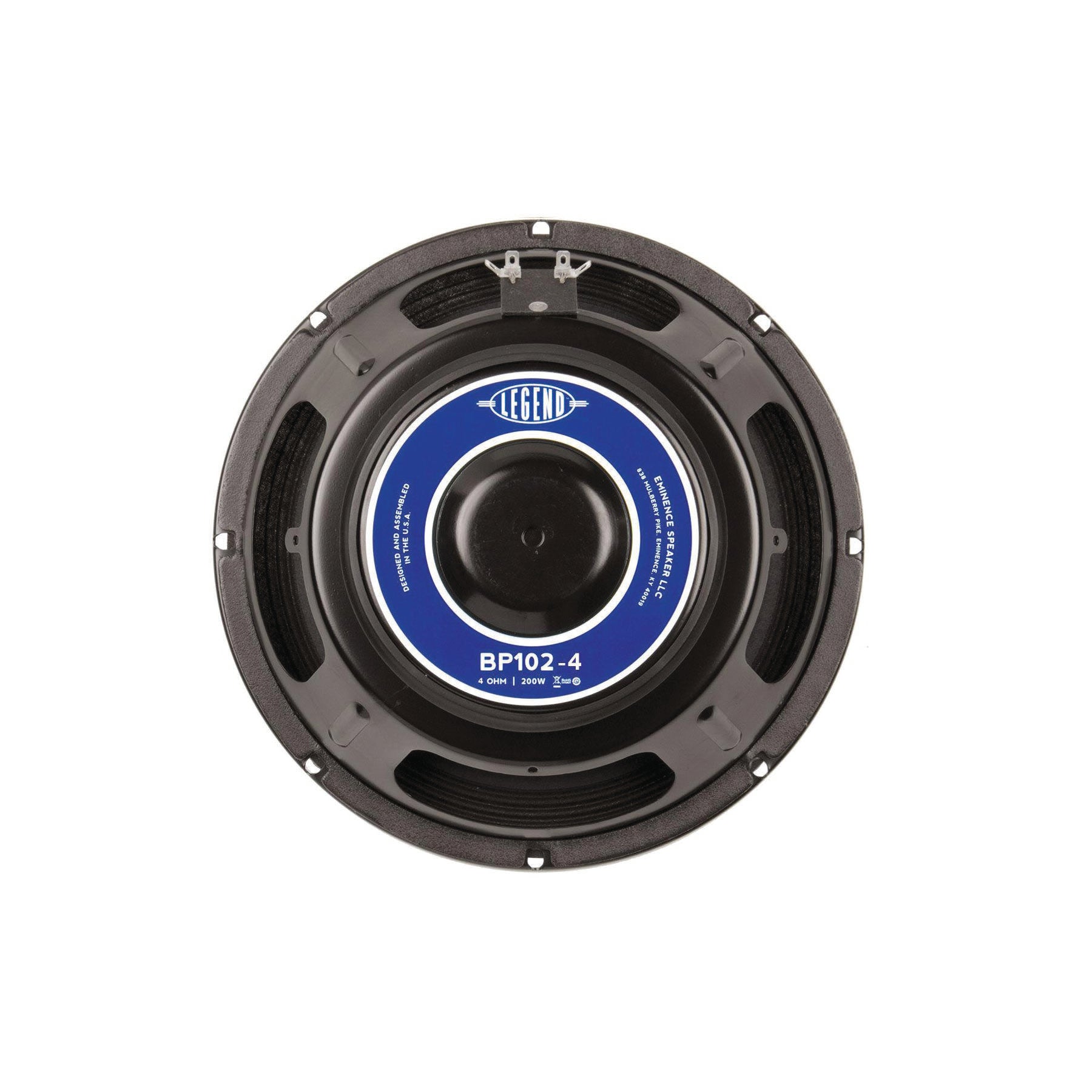 Eminence Legend BP102 – 4 ohm – 200W Bass Guitar Speaker