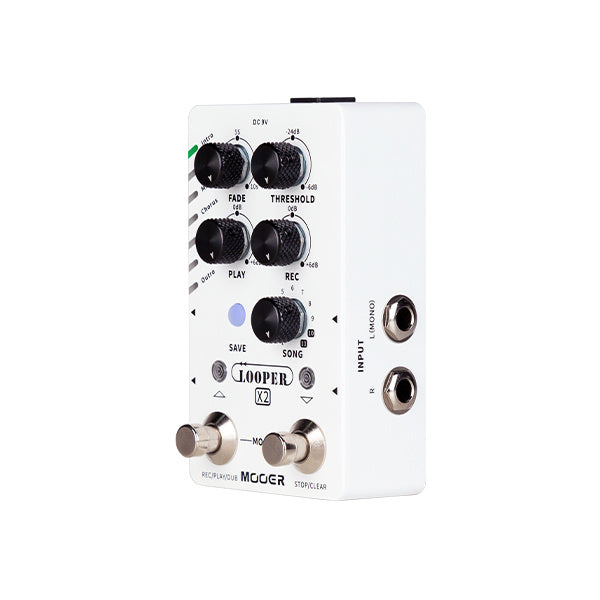 Mooer Looper X2 Stereo Looper Effects Pedal M727