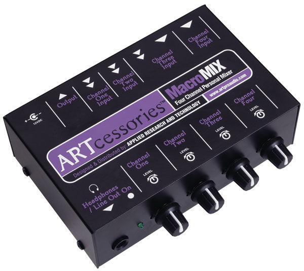 MacroMIX 4-Channel Line Mixer