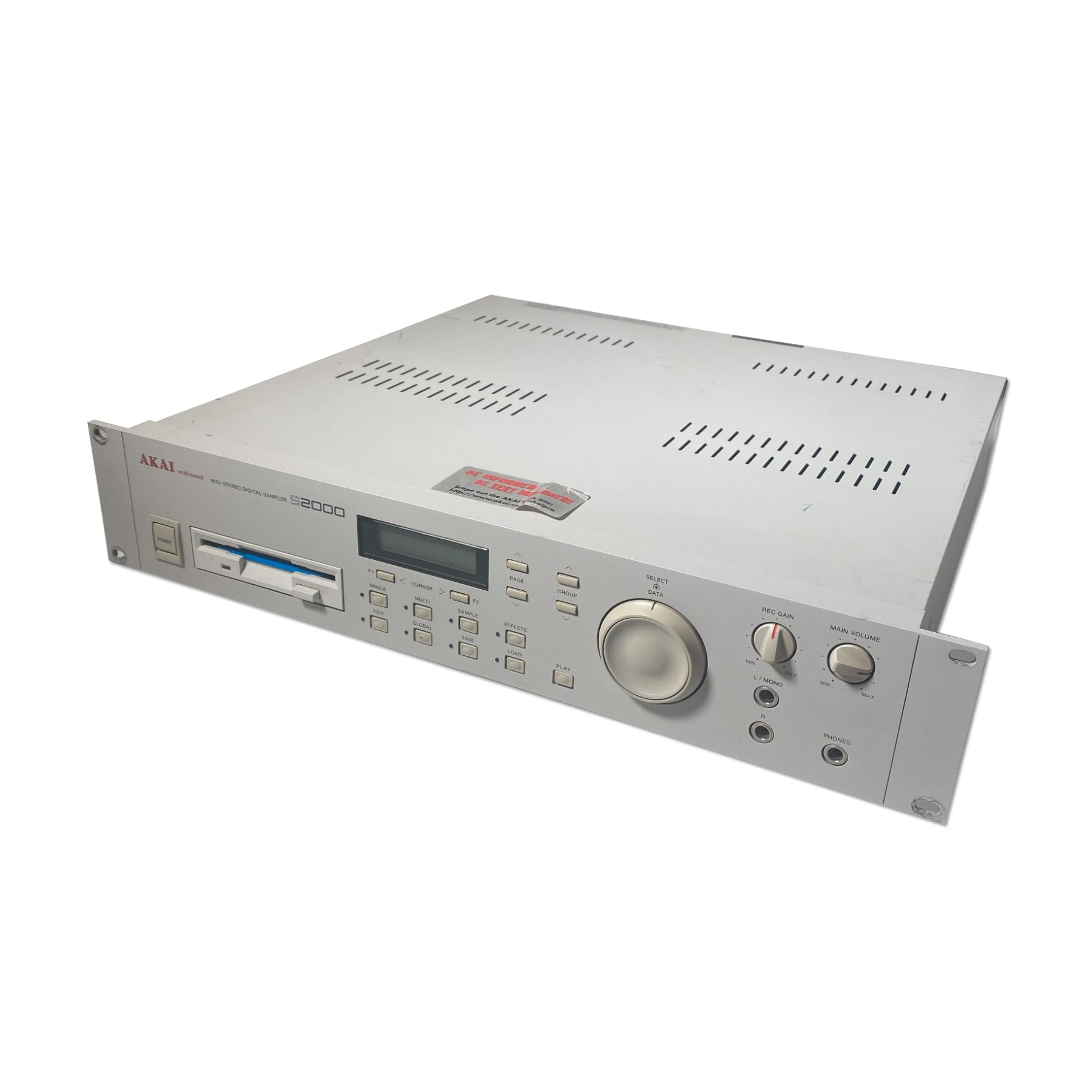 Akai S2000 Sampler (Vintage), hardware music sampling instrument