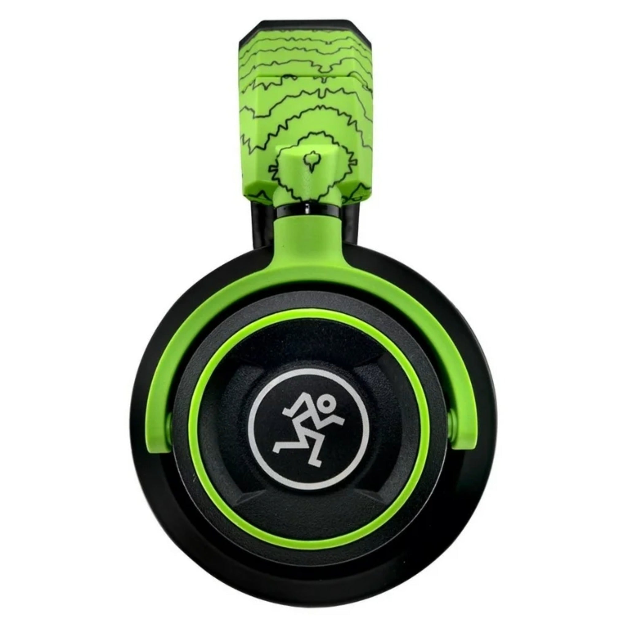 Mackie MC-350 Green Lightning Limited Edition Professional Closed-Back Headphones