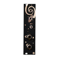 Black panel with four jack sockets and gold decorative swirl design including text 'LIFT'.