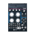 Black Modbap Per4mer Mini-System eurorack module with multiple knobs, buttons, and audio jacks.