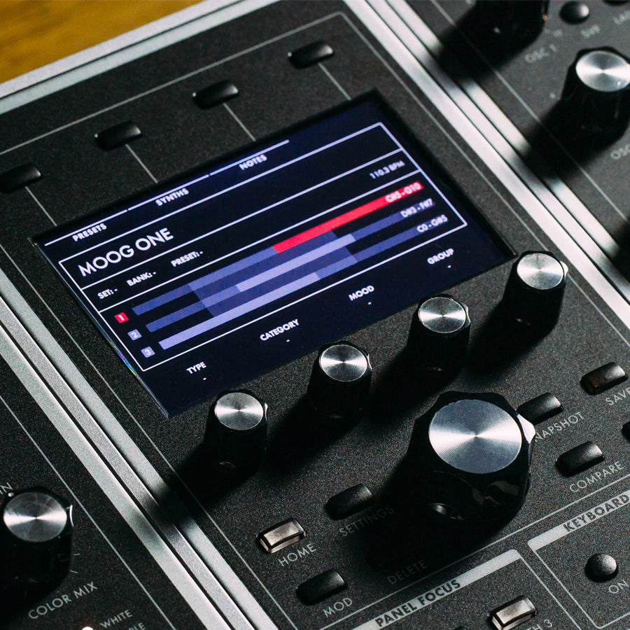 Moog One 16-Voice Analog Synthesizer, keyboard synthesizer instrument