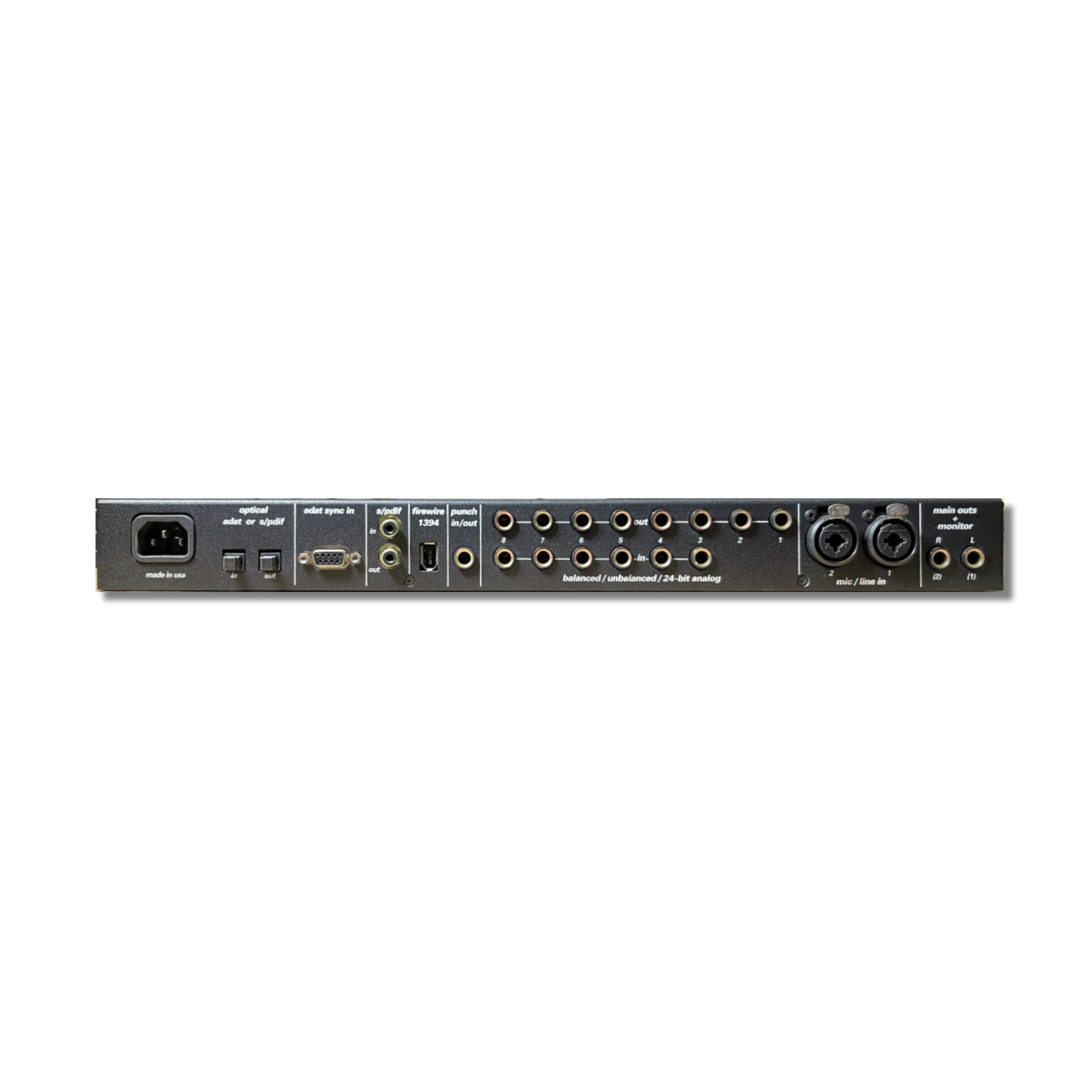 Mackie Motu 828 Firewire () — Mixer