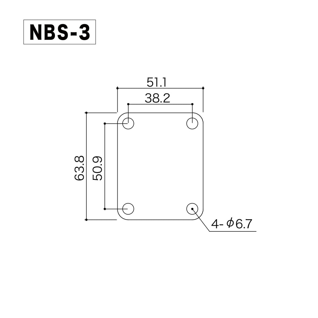 Gotoh NBS3 Gold Neck Plate
