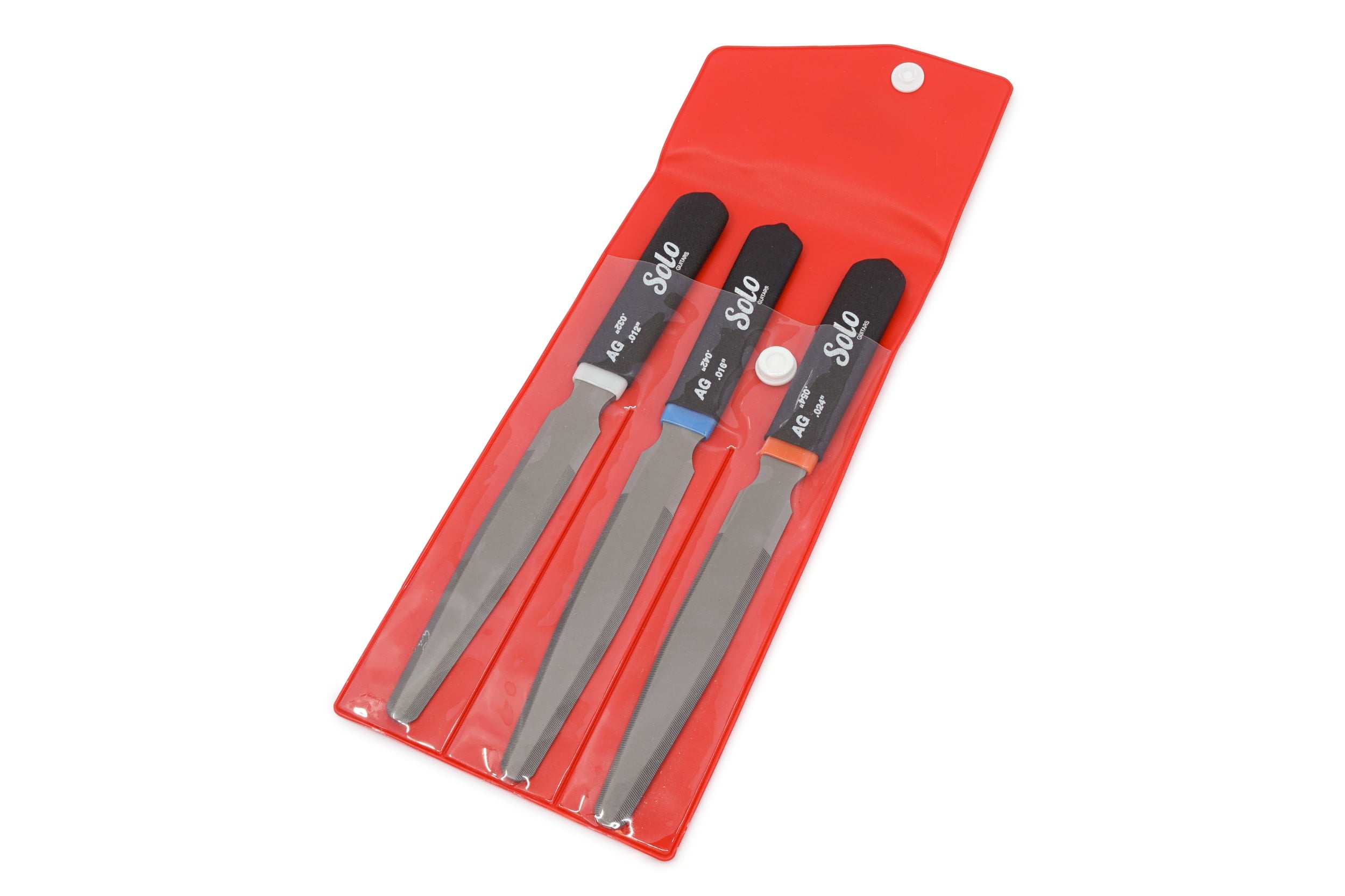 Solo Pro NFSET-A Double Edge Acoustic Guitar Nut File Set — Nut / Saddle