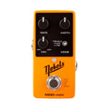 Orange Nobels MOD-mini modulation pedal with knobs, toggle switch, and footswitch.