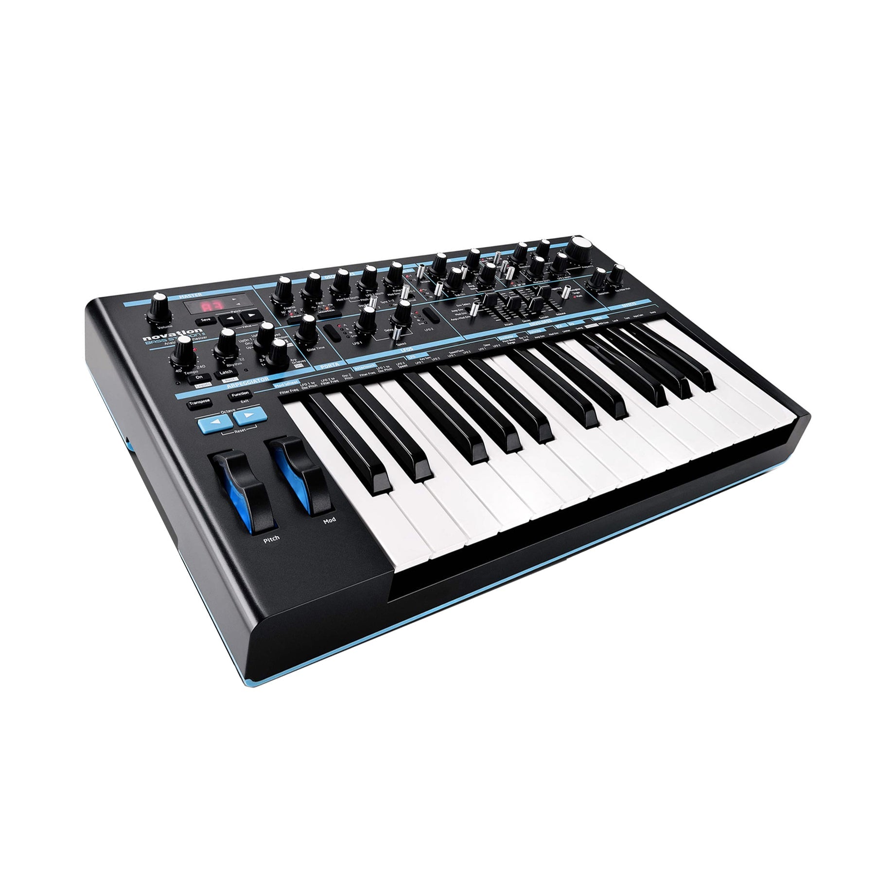 Novation Bass Station II, keyboard synthesizer instrument