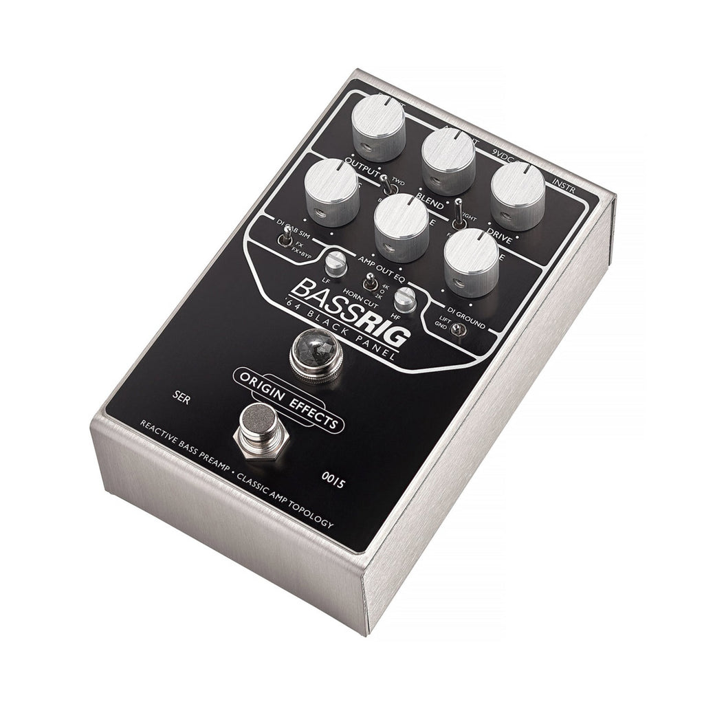 Origin Effects BassRIG 64 Black Panel Preamp