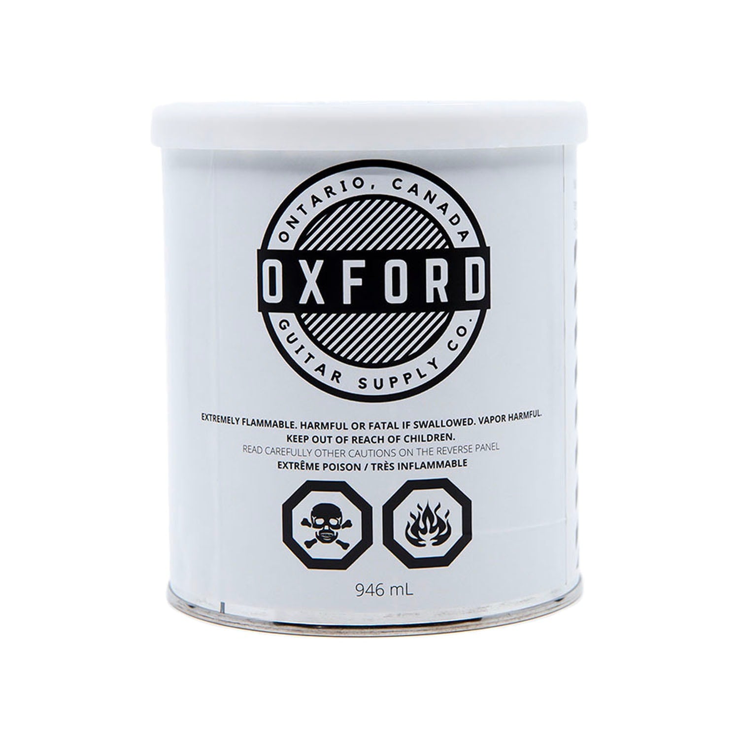 Oxford Nitrocellulose Lacquer – Neck Amber – Quart Tin