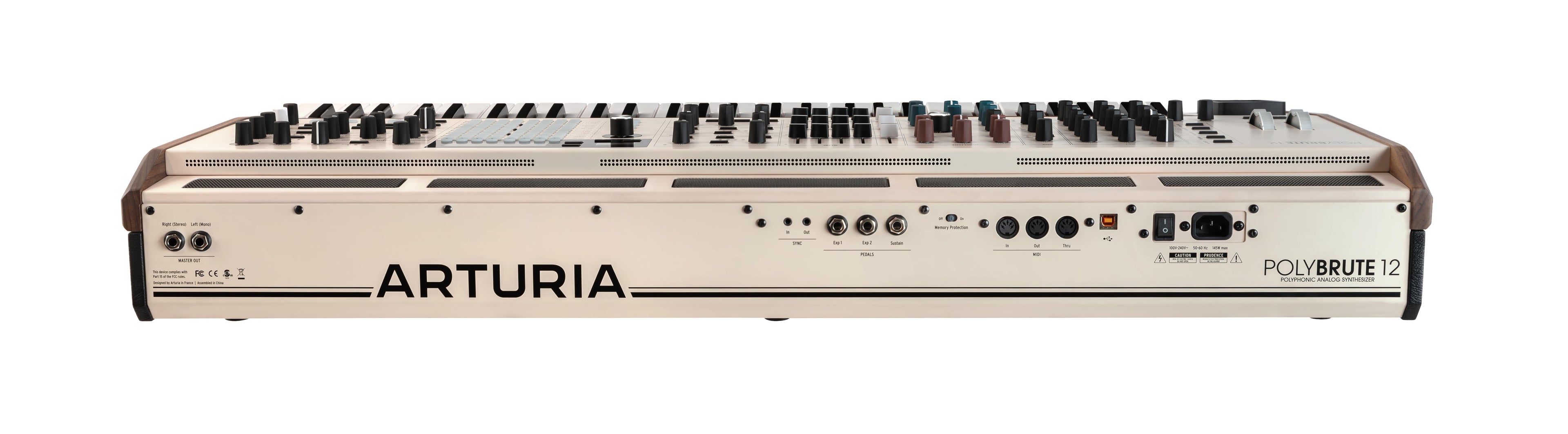 Arturia 12-Voice Polyphonic Analog Synth POLYBRUTE12, keyboard synthesizer instrument