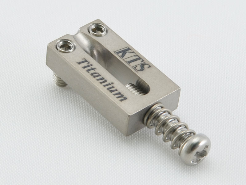 KTS Titanium Block Style Strat Bridge Saddles