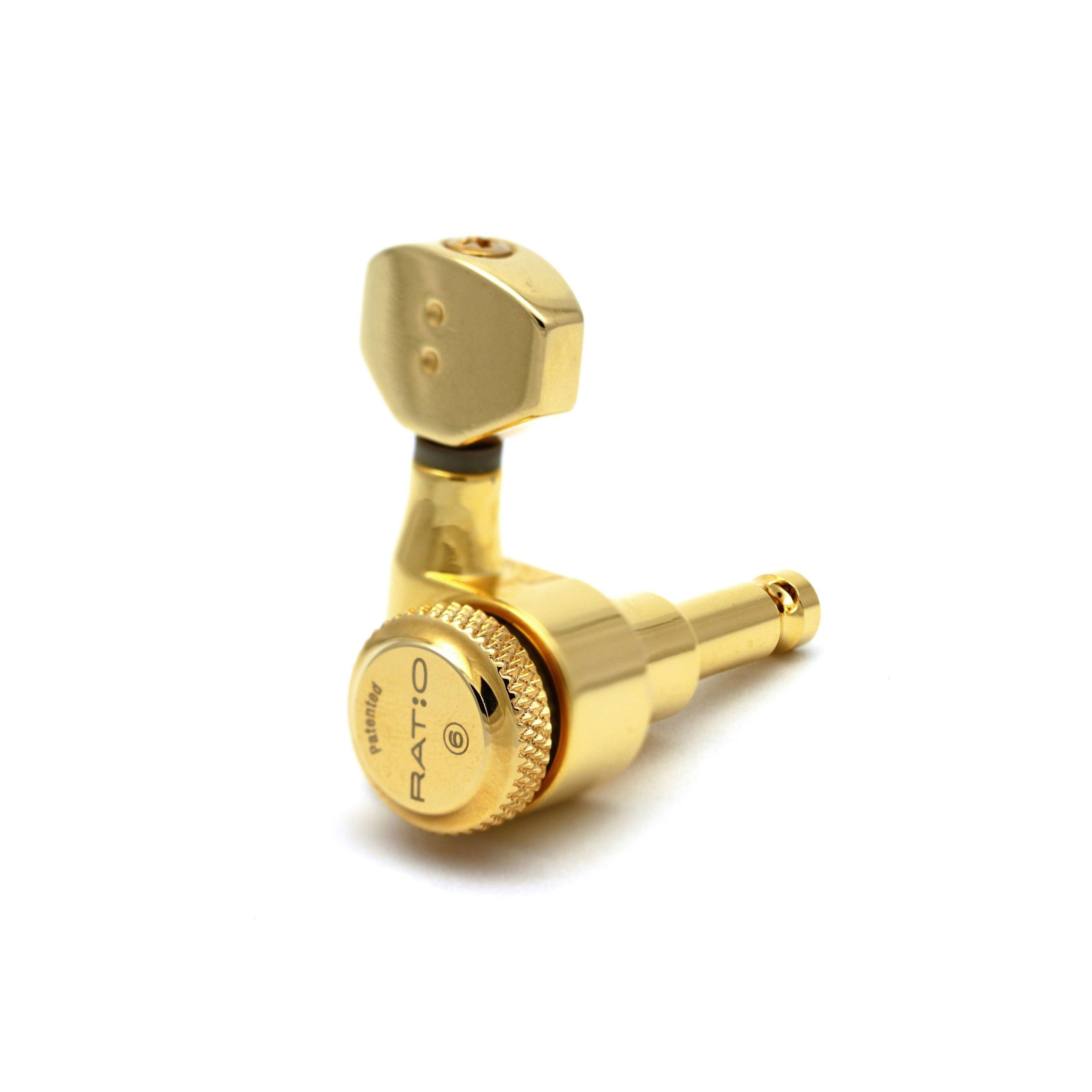 Graph Tech PRL-8721-G7 Ratio Locking Tuned Machine Heads – Electric 7 In Line Gold