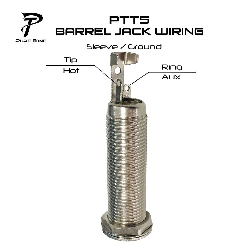Pure Tone Nickel Mono & Stereo 1/4″ Barrel Jack
