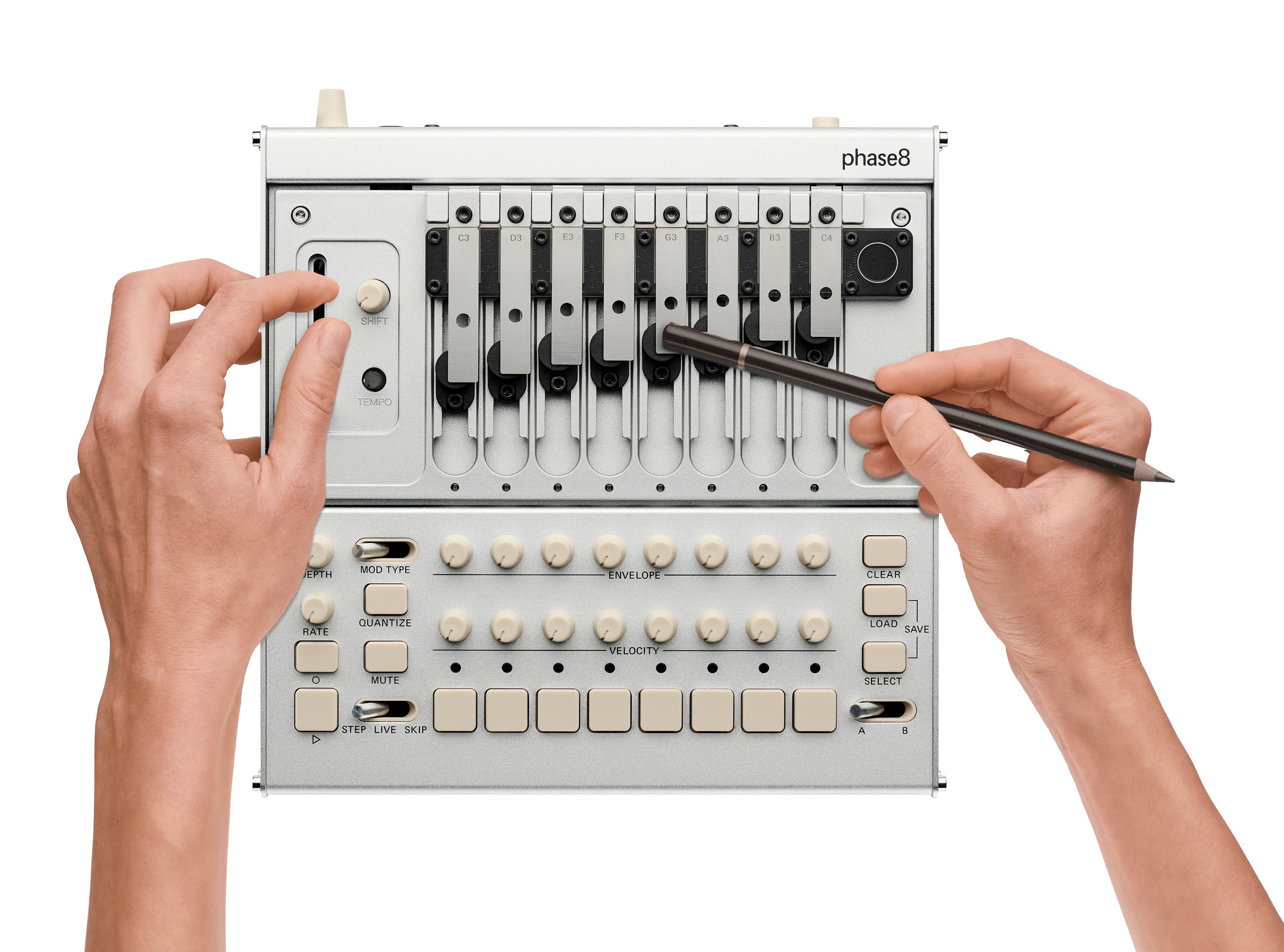 Korg Phase-8 - 8-Voice Acoustic Synthesizer, keyboard synthesizer instrument