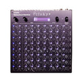 Black Plinky+ sound machine with illuminated buttons and rotary knobs on top panel.
