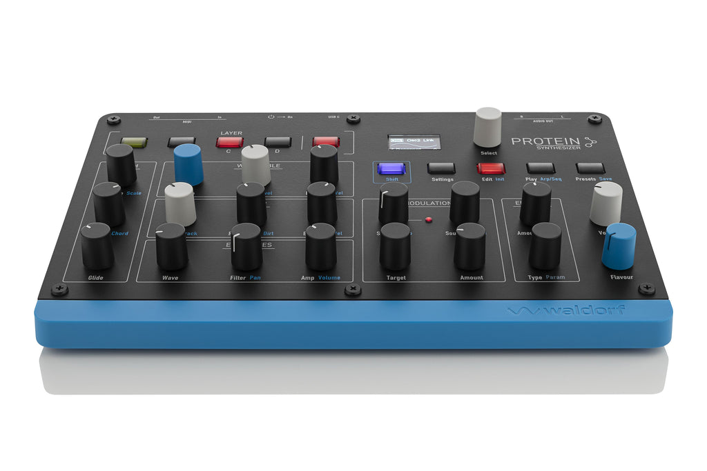 Waldorf Protein - Desktop Wavetable Synthesizer, keyboard synthesizer instrument