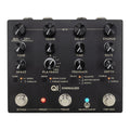 Black Walrus Audio Qi Etherealizer effects pedal with various knobs, buttons, and footswitches for mix, grain, delay, and chorus controls.