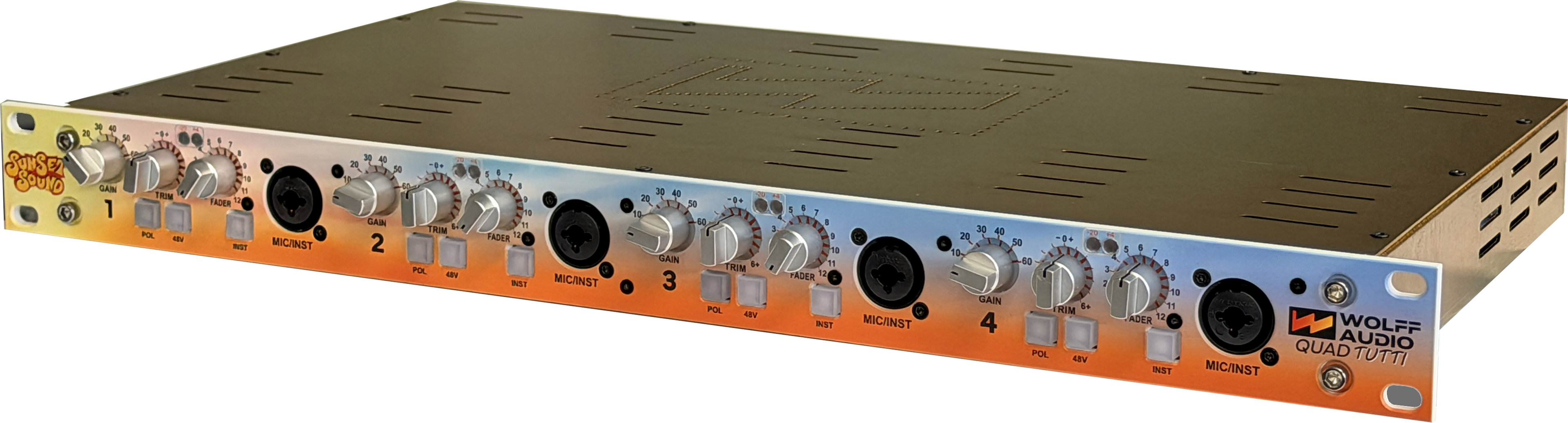 WOLFF AUDIO Quad Tutti — Microphone, studio recording microphone body