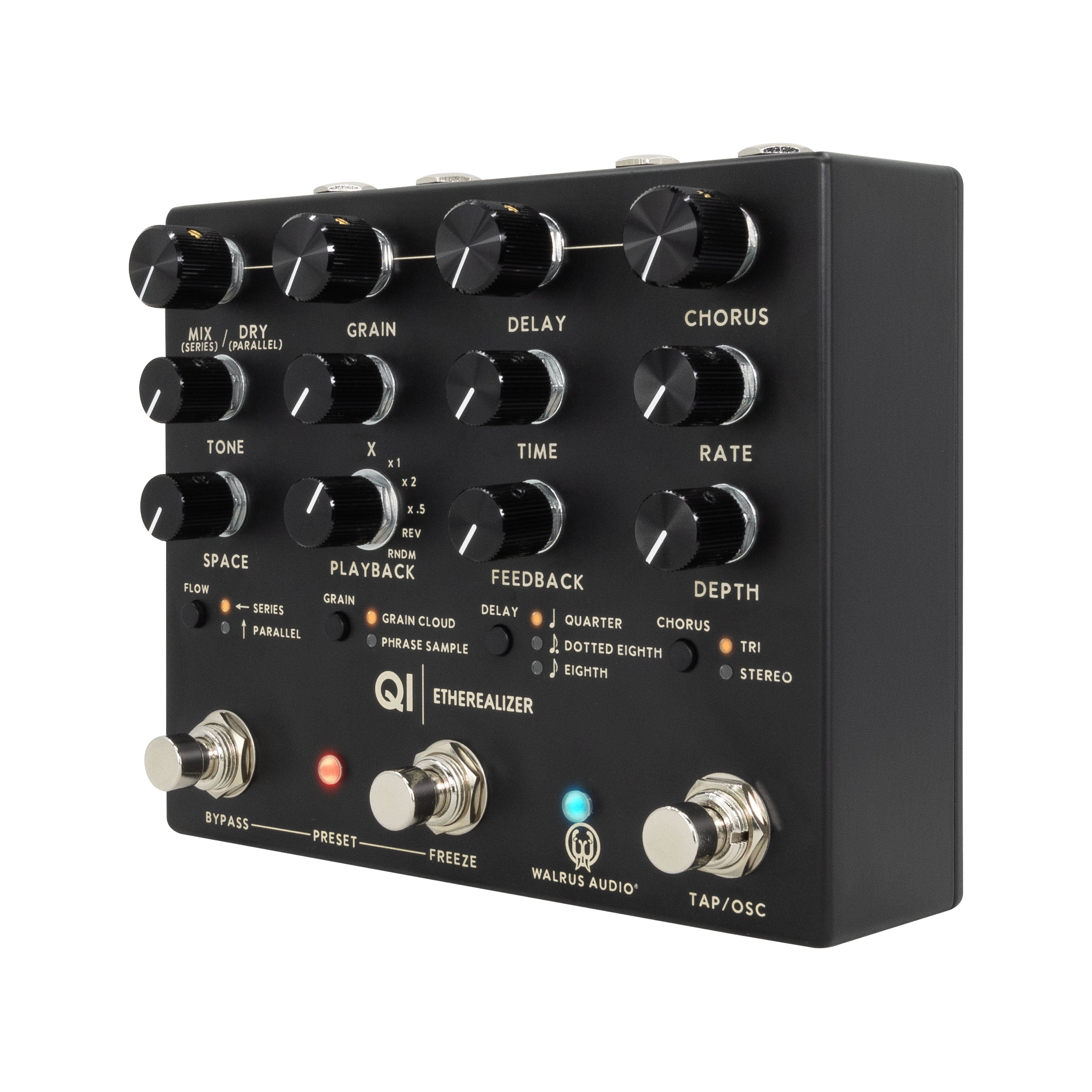 Walrus Audio Qi Etherealizer - Multi Effects - Black