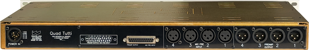 WOLFF AUDIO Quad Tutti — Microphone, studio recording microphone body