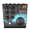 Black Rainger FX Binary Pulsar pedal with knobs, toggle switches, footswitch, and large round control.