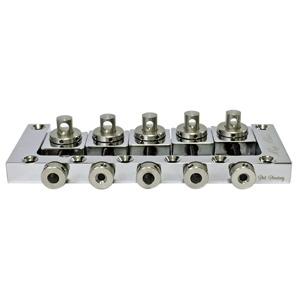 Ray Ross Saddle-Less 5-String Bass Bridge – 17mm Spacing
