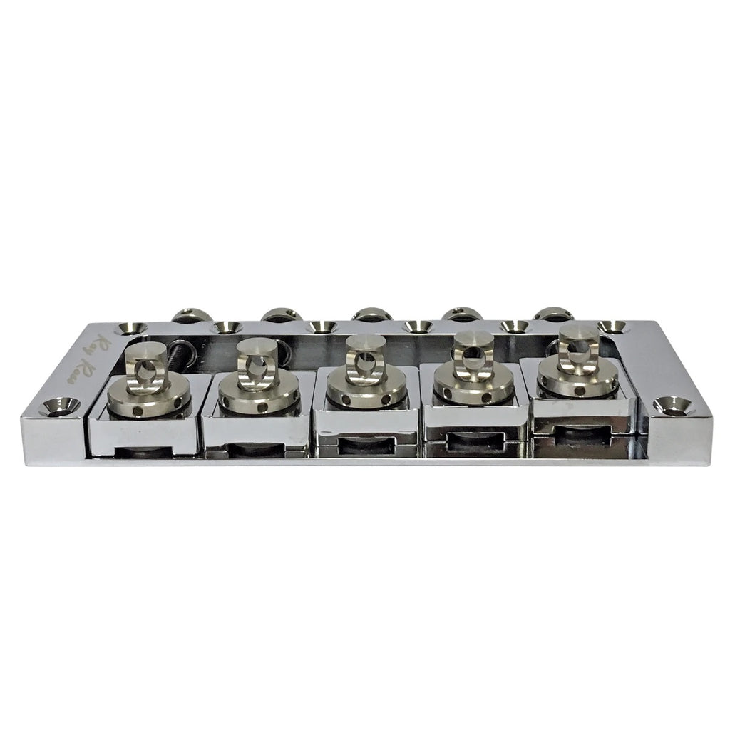 Ray Ross Saddle-Less 5-String Bass Bridge – 17mm Spacing