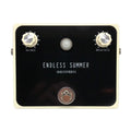 Rectangular guitar effects pedal with two knobs, one footswitch, and two side jacks labeled Endless Summer Recovery.
