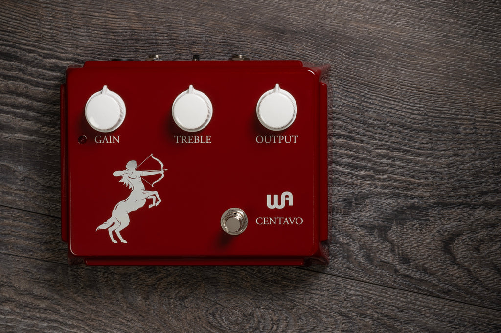 WARM AUDIO Centavo Overdrive - Limited Edition Tribute Red — Overdrive Pedal