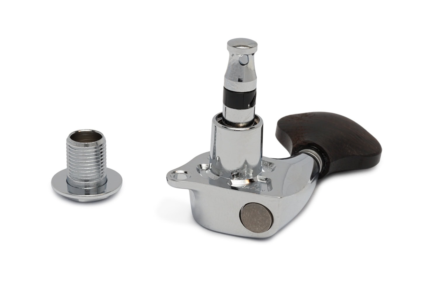 Gotoh SGL510Z Chrome Guitar Machine Heads With Ebony Button Set of 3 + 3