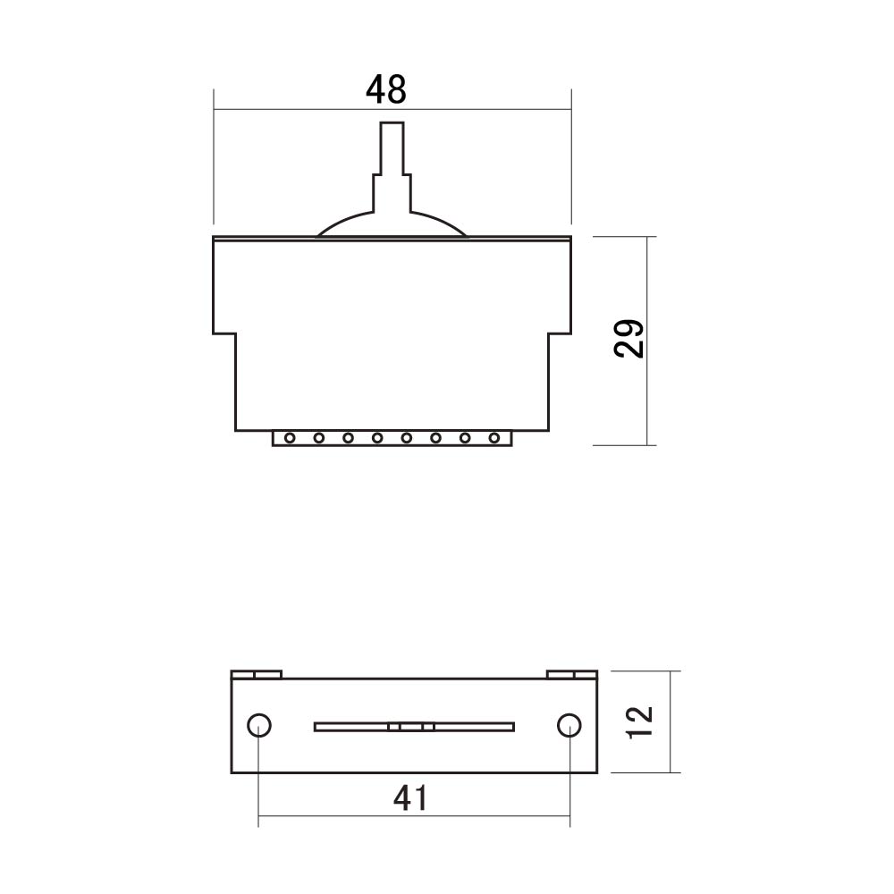 Solo Pro Covered 3-Way Selector Switch – Metric