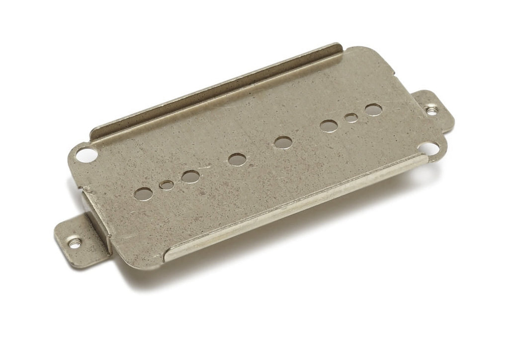Solo Music Gear Solo 50mm Rounded P90 Humbucker Nickel Silver Base Plate – Short Leg — Pickup
