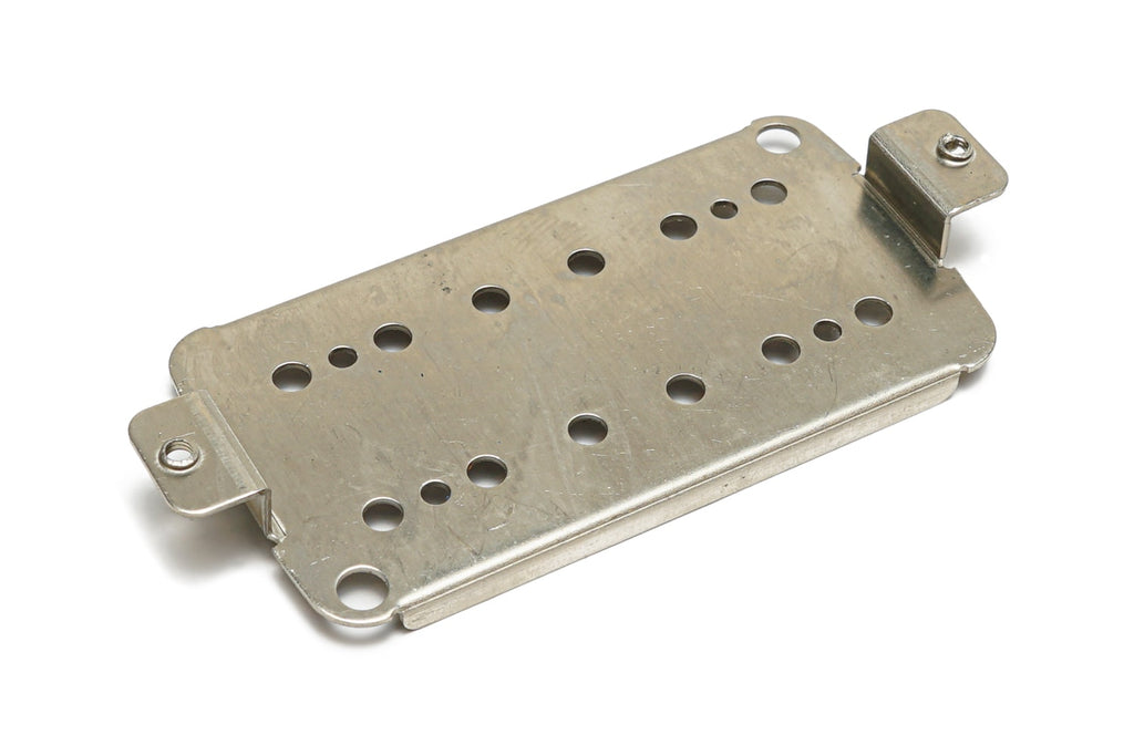 Solo Music Gear Solo 50mm Rounded Humbucker Nickel Silver Base Plate – Short Leg — Pickup
