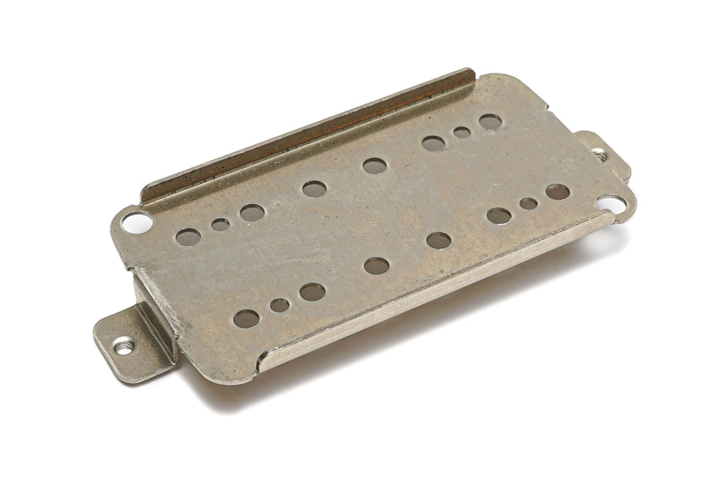Solo Music Gear Solo 50mm Rounded Humbucker Nickel Silver Base Plate – Short Leg — Pickup