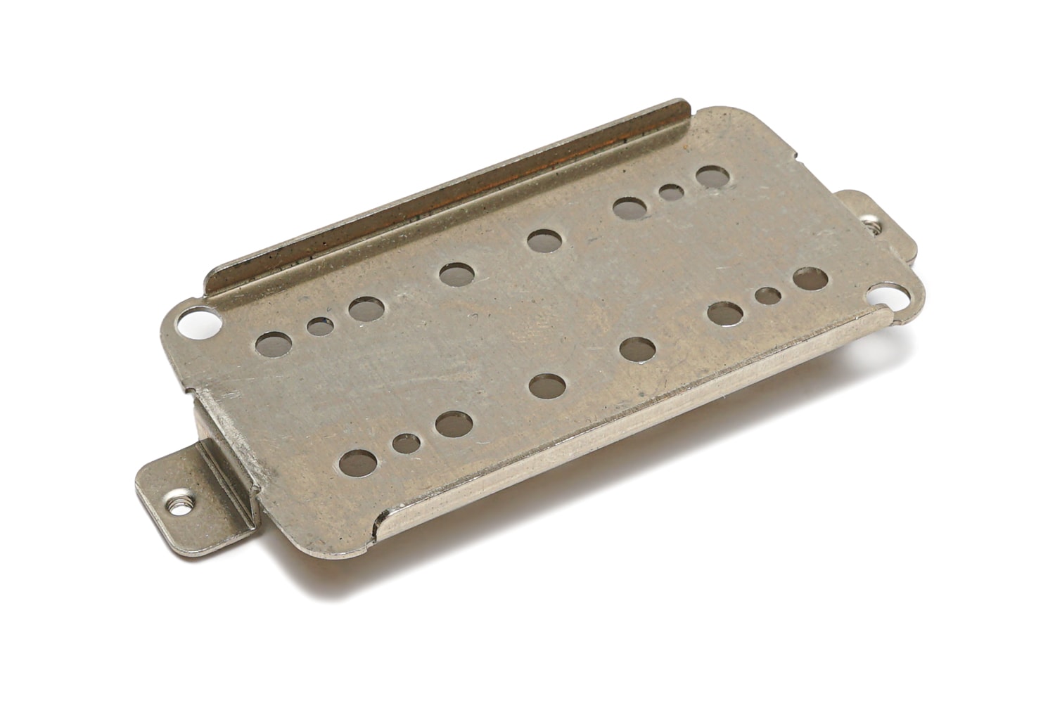 Solo Music Gear Solo 50mm Rounded Humbucker Nickel Silver Base Plate – Short Leg — Pickup
