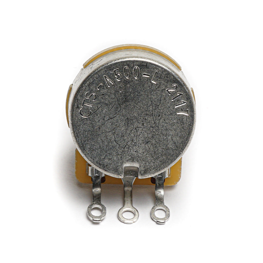 Solo Pro CTS 500K-A Split Long Shaft Audio Taper Potentiometer – Imperial