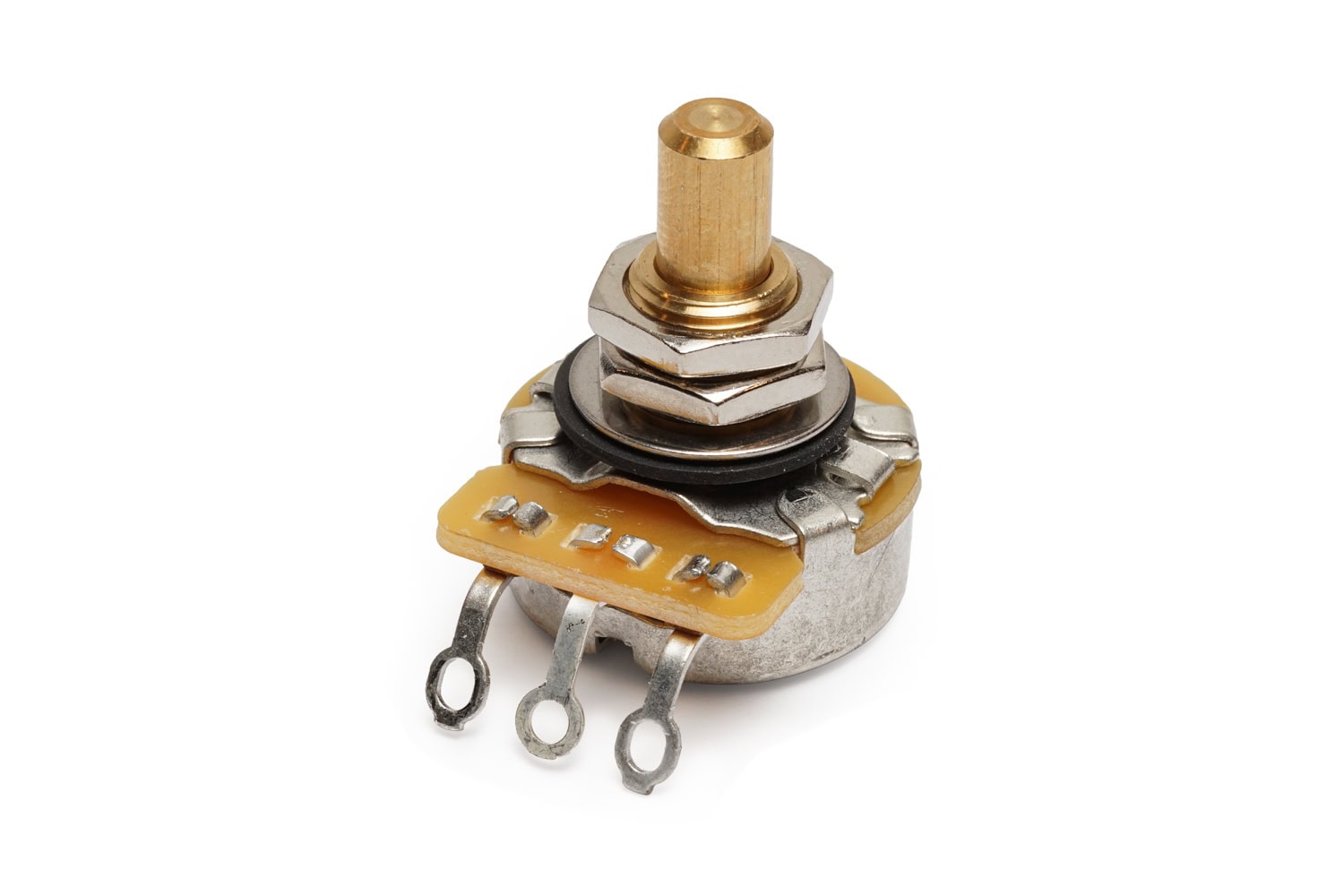Solo Pro CTS Vintage 550K-A Solid Shaft Audio Taper Potentiometer – Imperial