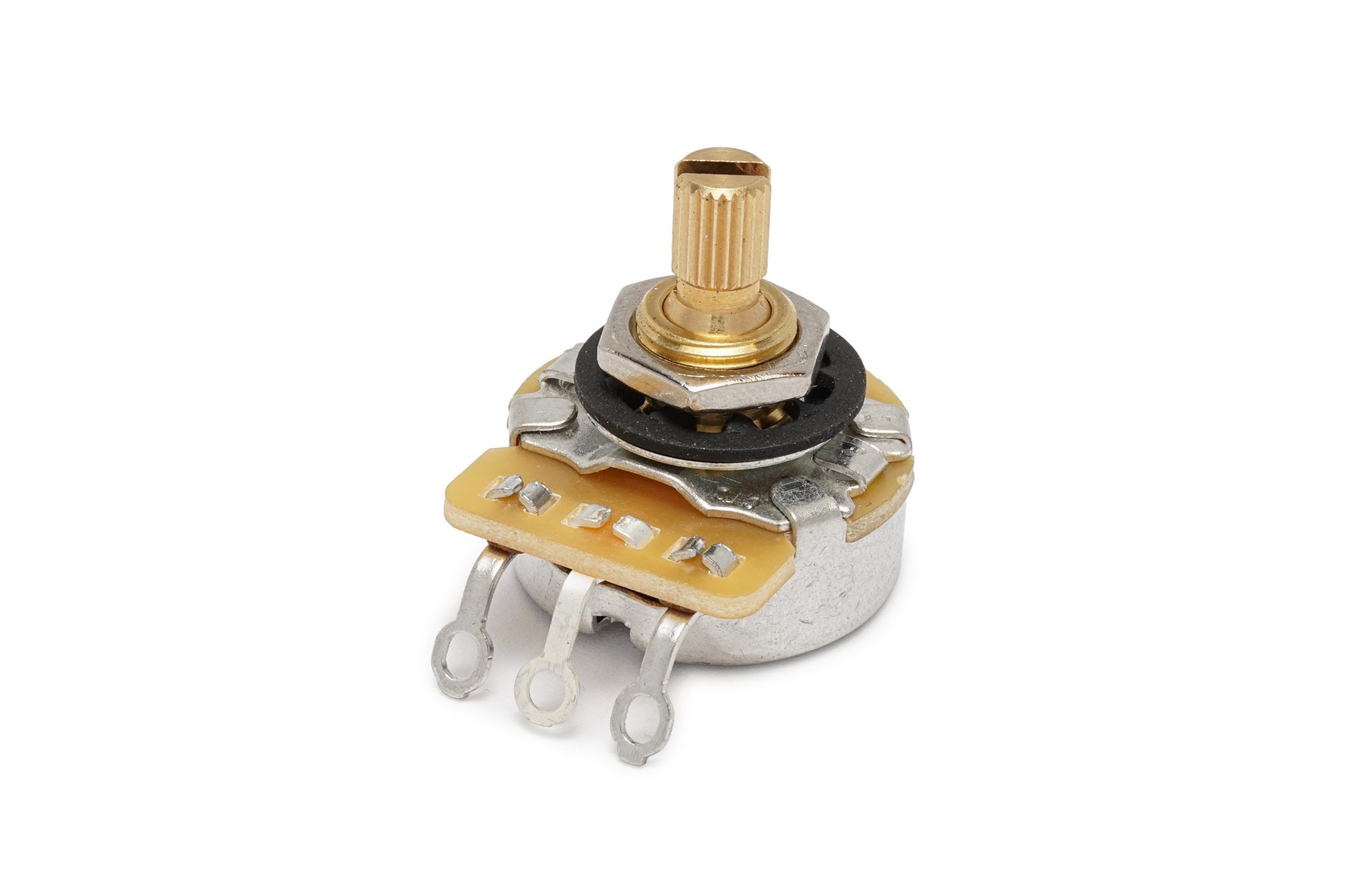 Solo Pro CTS 300K-A Split Short Shaft Audio Taper Vintage Style Potentiometer – Imperial