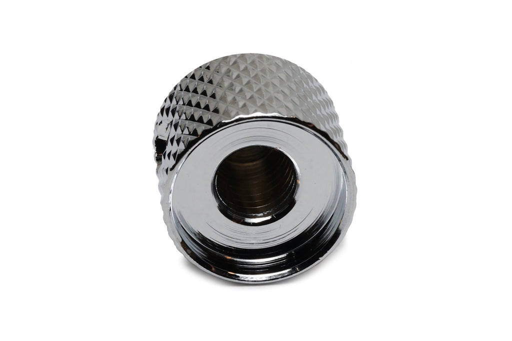 Solo Pro Dual Concentric Knurled Dome Chrome Knob