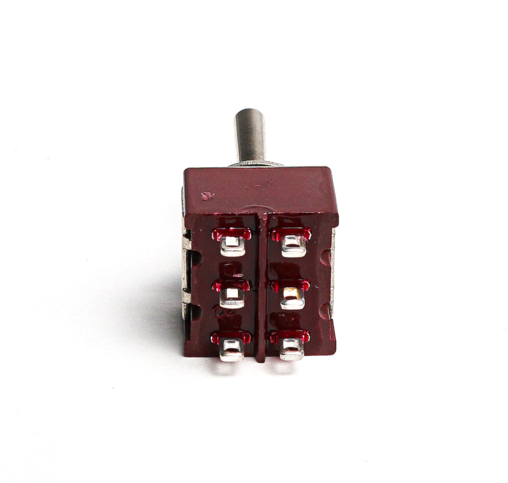 Solo Pro Mini Toggle Switch, On-Off-On DPDT