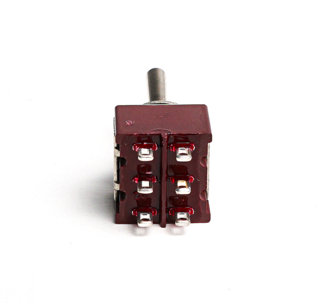 Solo Pro Mini Toggle Switch, On-Off-On DPDT