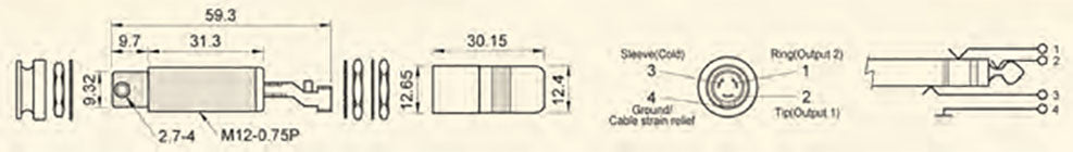 Solo Pro Stereo Output Jacks