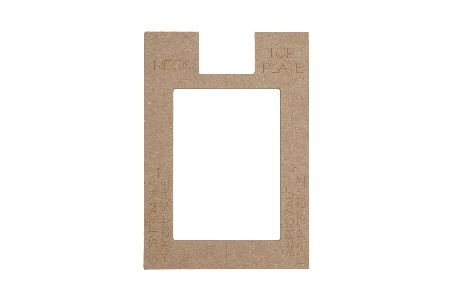 Solo Floyd Rose Bridge Route Template Set
