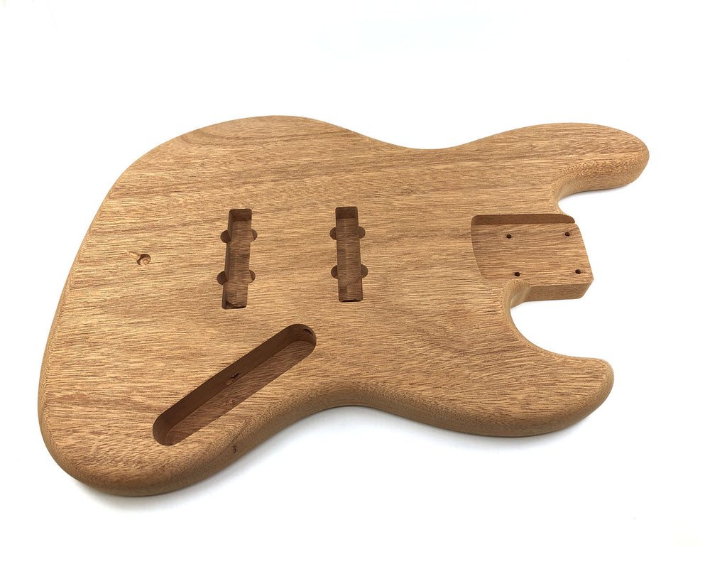 Solo Pro JB Style 1Pc Mahogany Sanded & Unfinished Bass Body