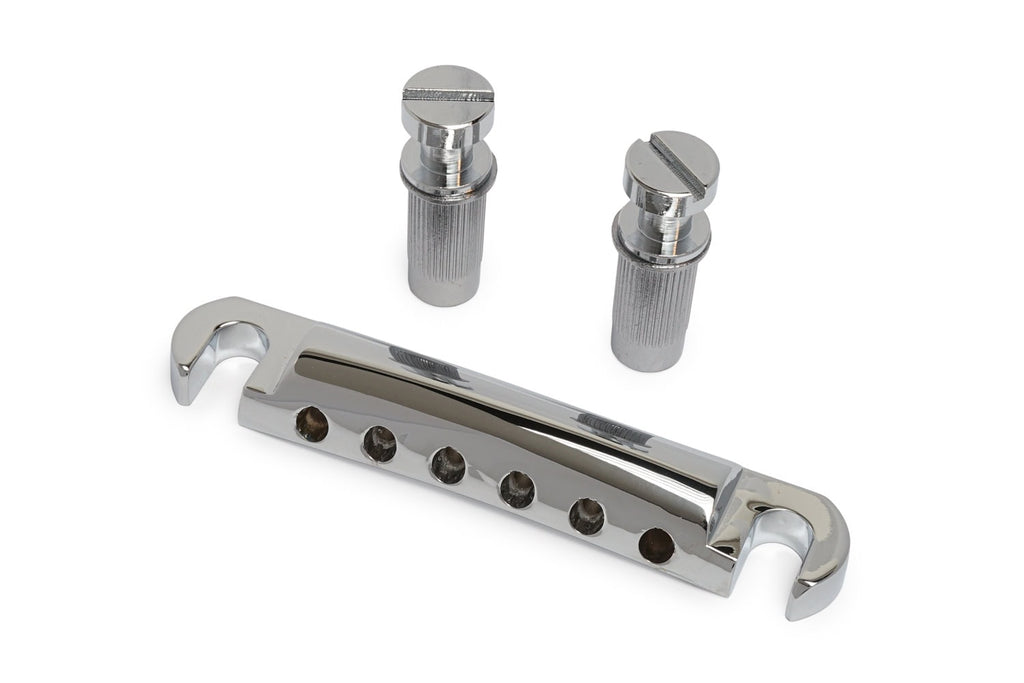 Solo Pro Aluminum Guitar Tailpiece With Studs — Tremolo Pedal