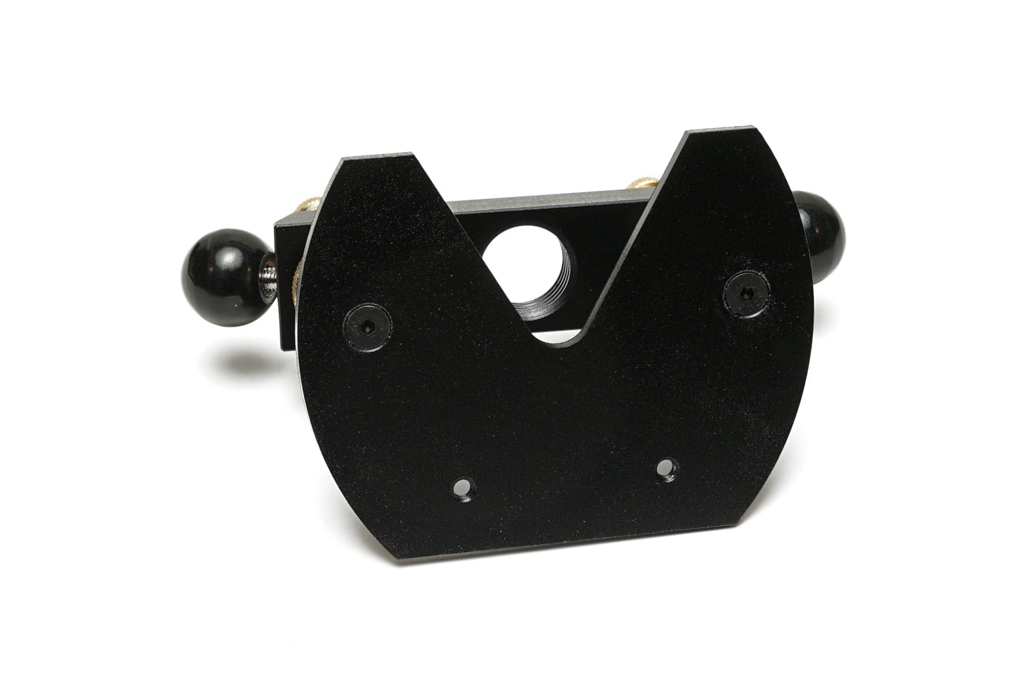 Solo Pro Precision Router Base With Ball Knob Handles – Black