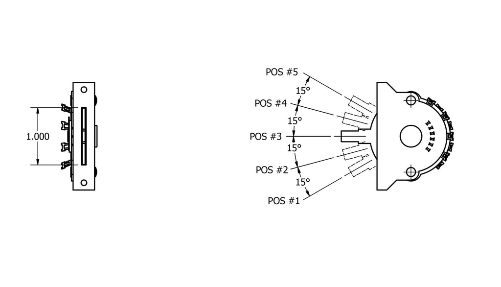 Solo Pro Oak Grigsby 5-Way Lever Switch