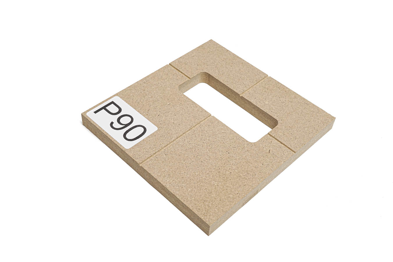 Solo Music Gear Solo P90 Pickup Route Template